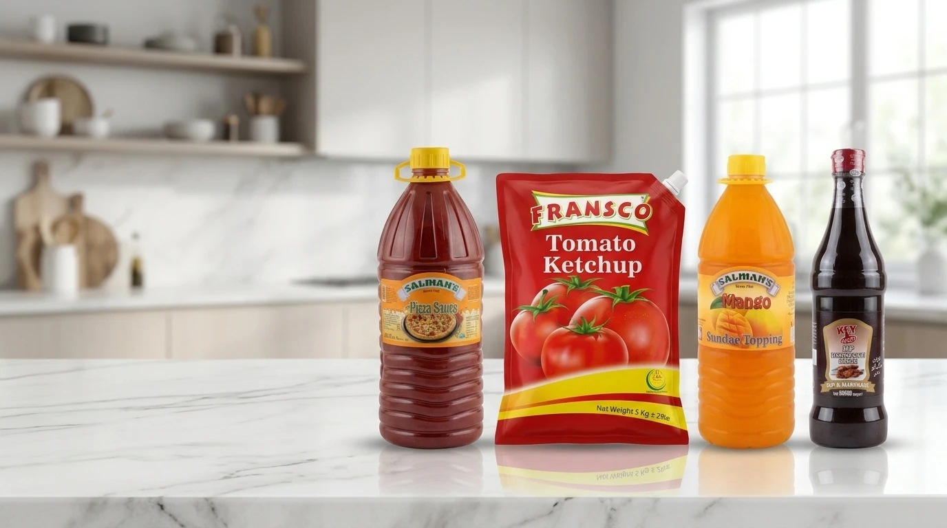 Commercial Pizza Sauces & Sundae Toppings - Baltistan Baking Store